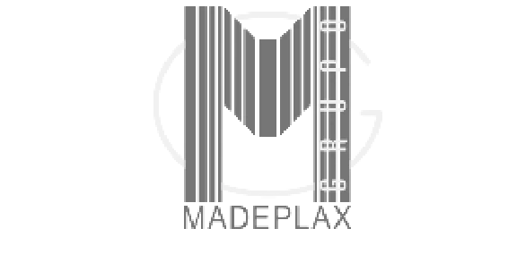 Logo Madeplax gris