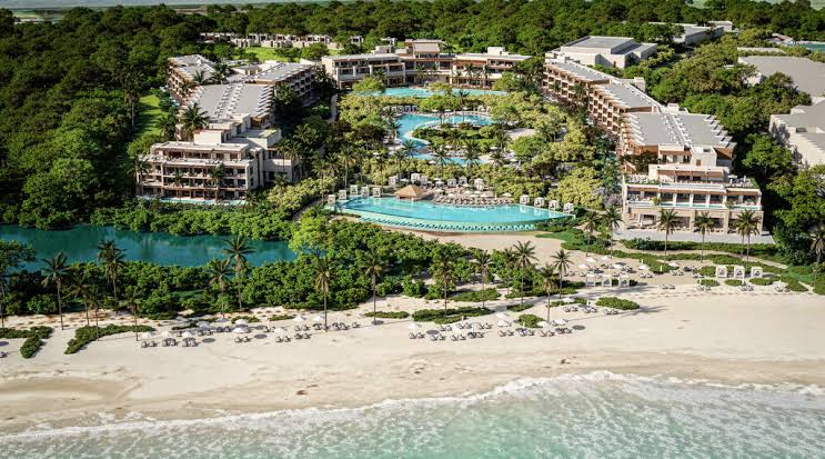Vista aérea de Secrets Macao en Punta Cana